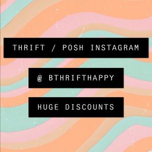 NEW THRIFT / POSH ACCOUNT!!